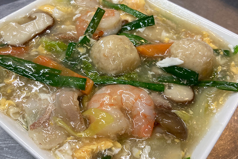 ツミレのあんかけ